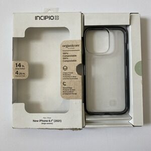 Incipio - Organicore Hard‎ Case for Apple iPhone 13 Pro - Clear Black